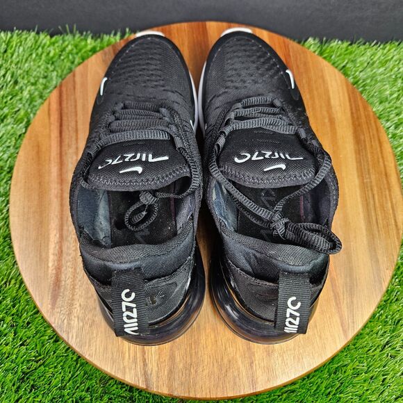 Nike Air Max 270 Womens Shoes Size 6 Black White Athletic Running Sneakers - Picture 7 of 13